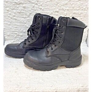 Black Texas Steer Very Black slip & oil resistant Mens size 11 US boots